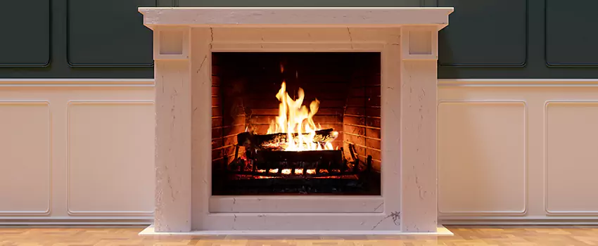 Decorative Electric Fireplace Installation in Kyle, Texas