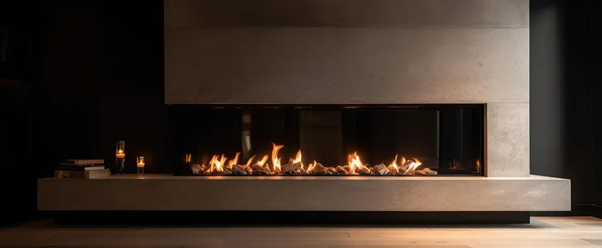 Gas Fireplace Ember Bed Design Services in Kyle, Texas