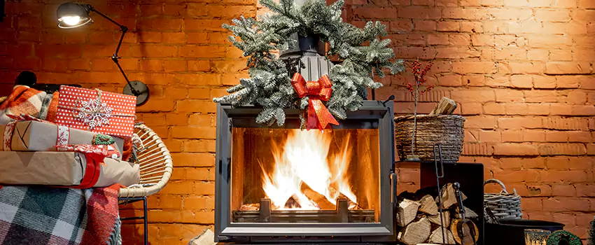 Travis Industries Linear Gas Fireplace Installation in Kyle, Texas