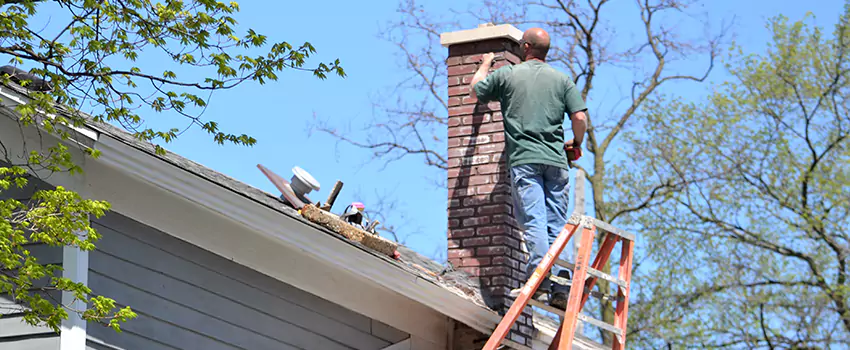 Vinyl and PVC Chimney Flashing Installation in Kyle, TX