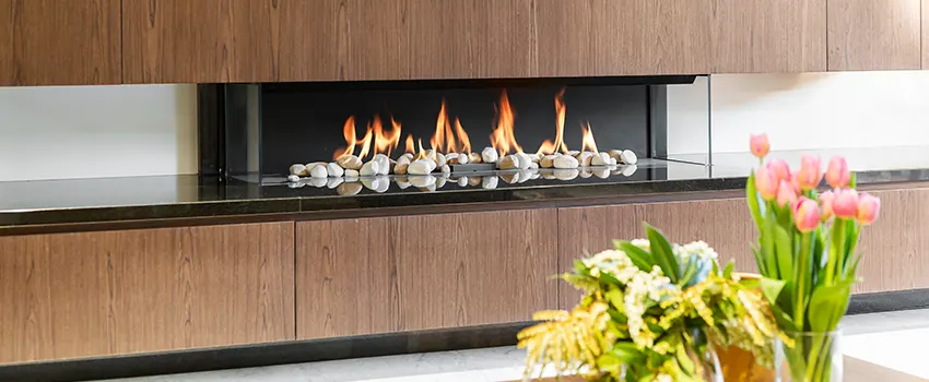 Double-height Fireplace Design Refurbishment in Kyle, Texas